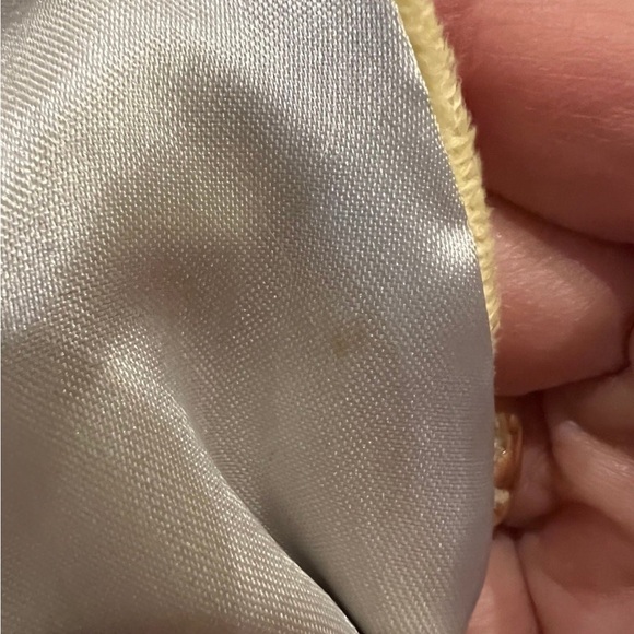 Swiggles Yellow Bear Plush Pacifier Holder Security Blanket - Picture 9 of 9